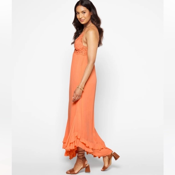 NWT Free People FP One Adella Maxi Slip dress - Picture 3 of 4